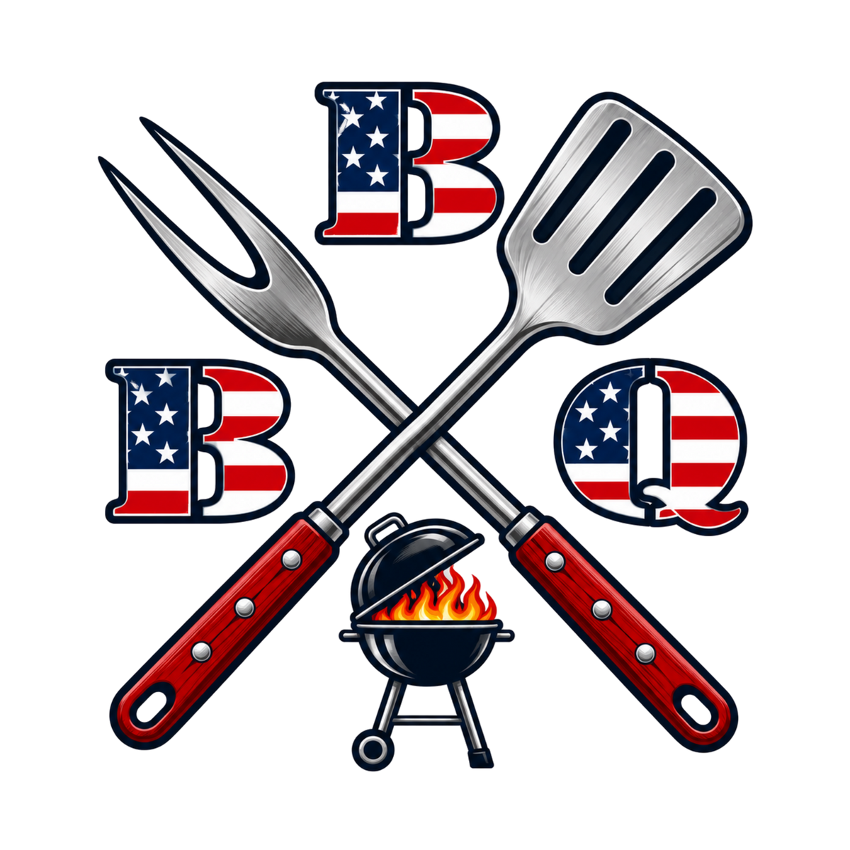 Personalized BBQ Mini Pen Flashlight — Grill Master Gift