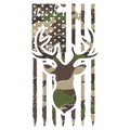 Personalized Hunting & Outdoors Mini Bottle Opener — Deer & Flag Designs