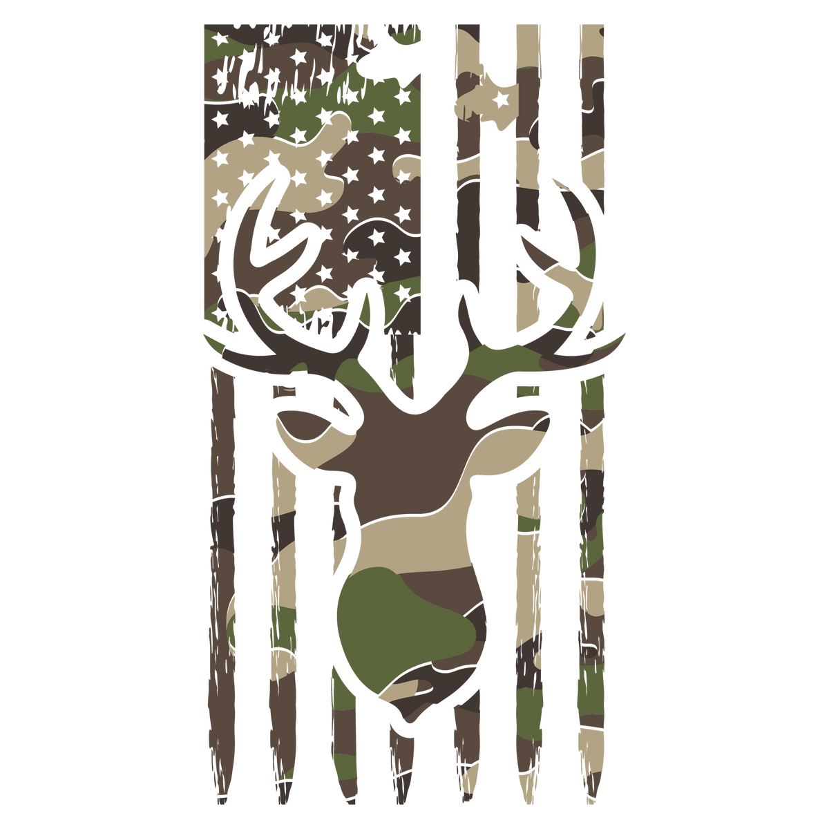 Personalized Hunting & Outdoors Mini Bottle Opener — Deer & Flag Designs