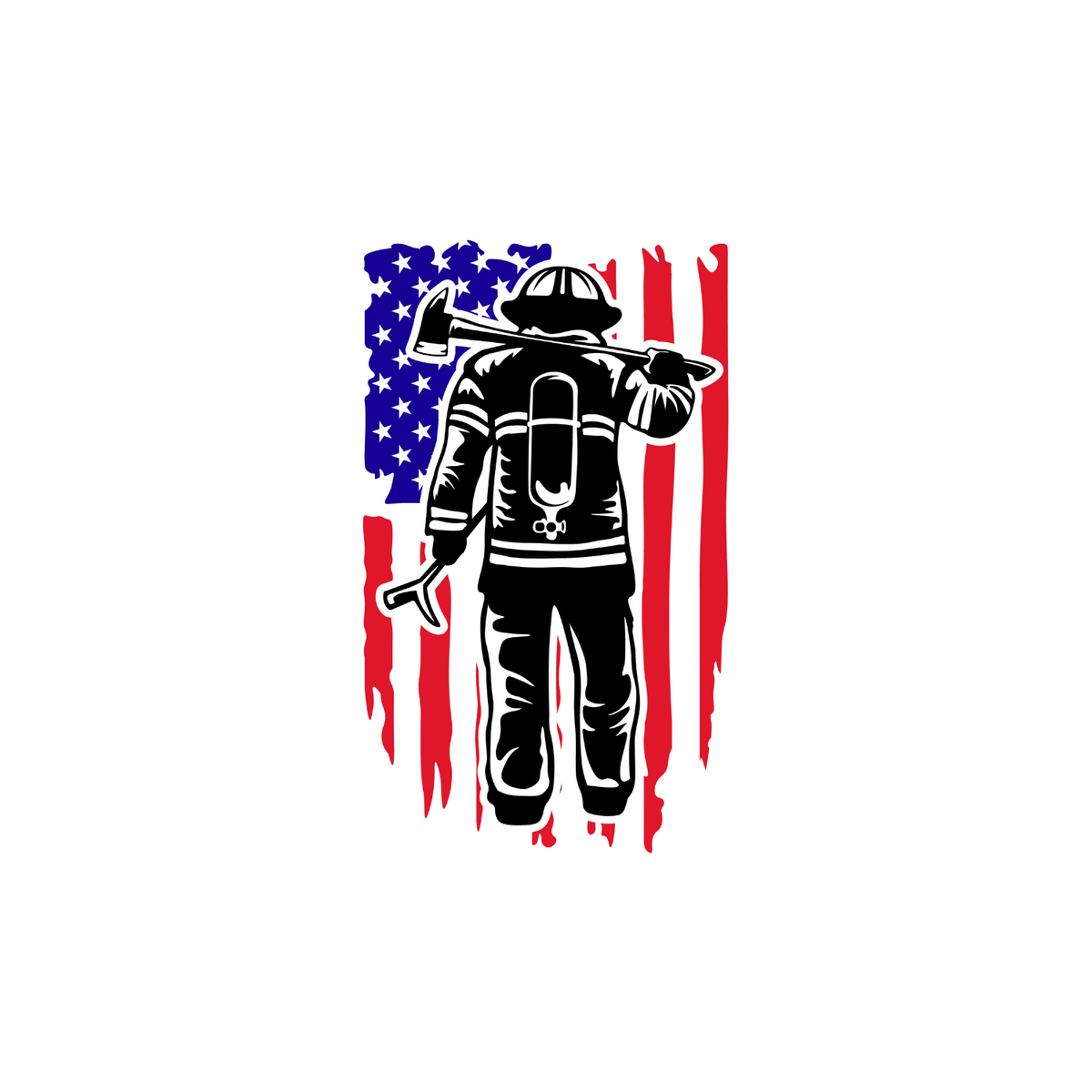 Patriotic & First Responder Mini Pen Flashlight — Optional Name Engraving